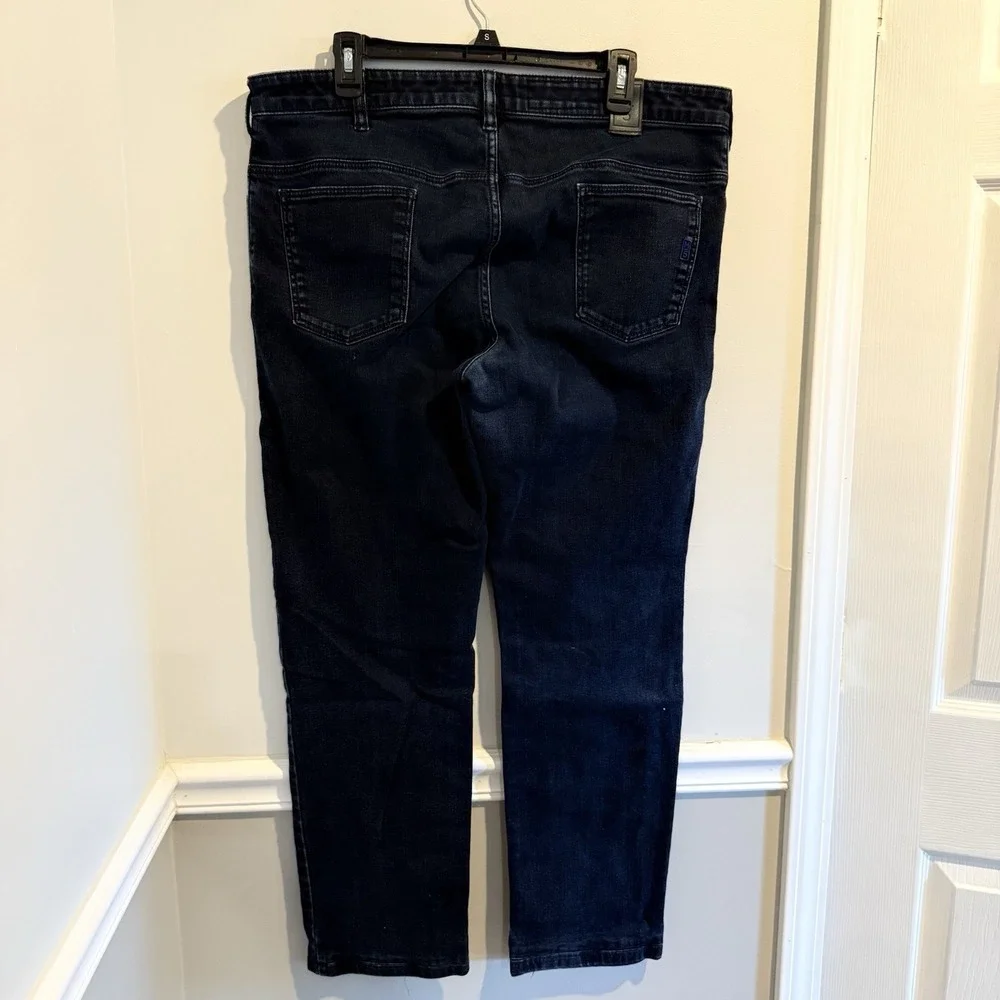 M5 By Meyer AJ ADRIAN JULES Regular Super-Stretch Denim‎ Black Jeans 38x32